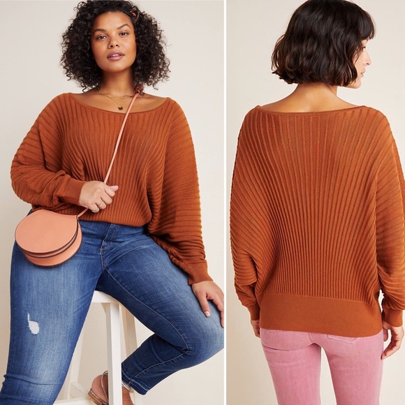 NWT ANTHROPOLOGIE KARLA BOAT NECK SWEATER - Picture 7 of 7